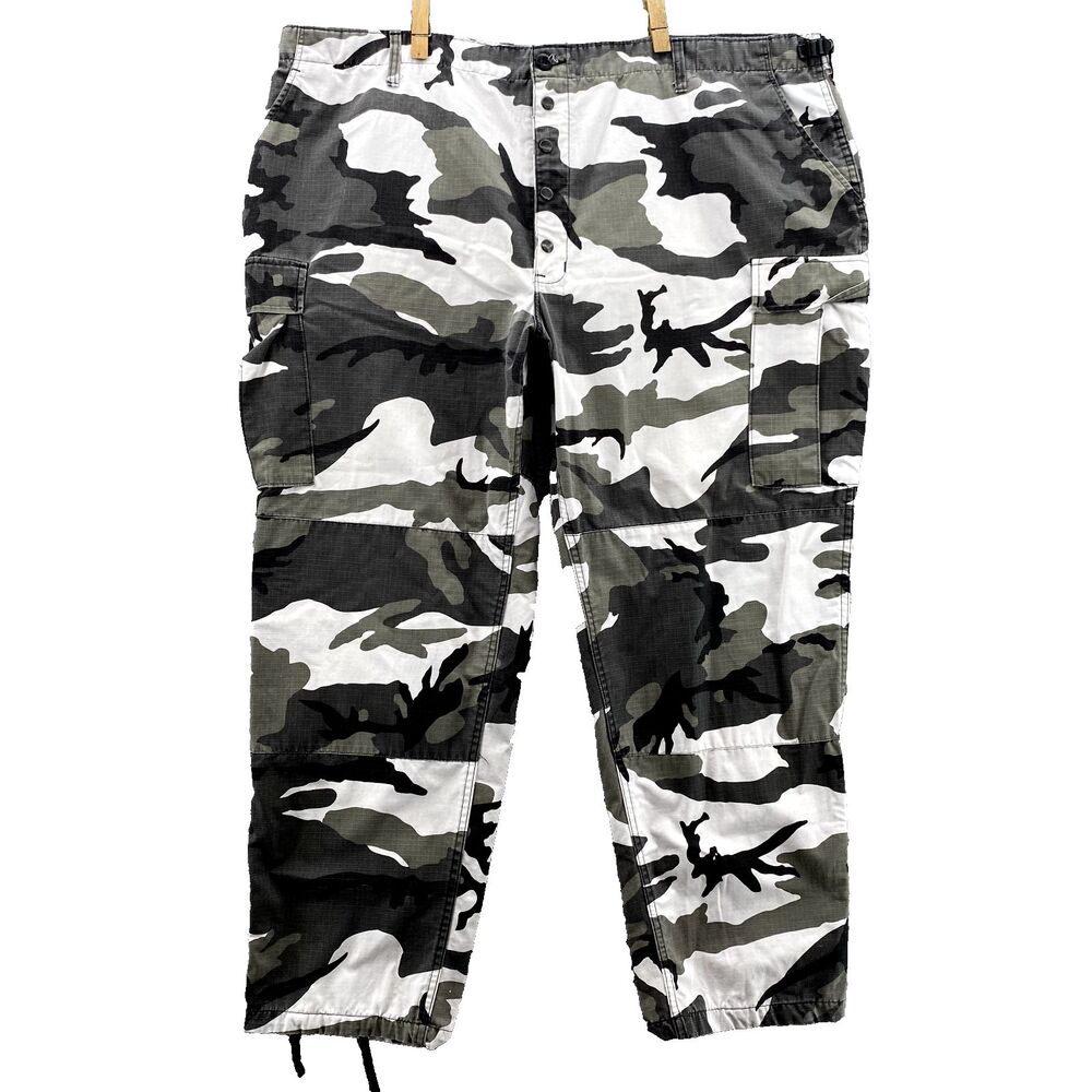 Genuine Gear Cargo Pants Men 3XL-R Camo Military Tactical Surplus Utility Combat